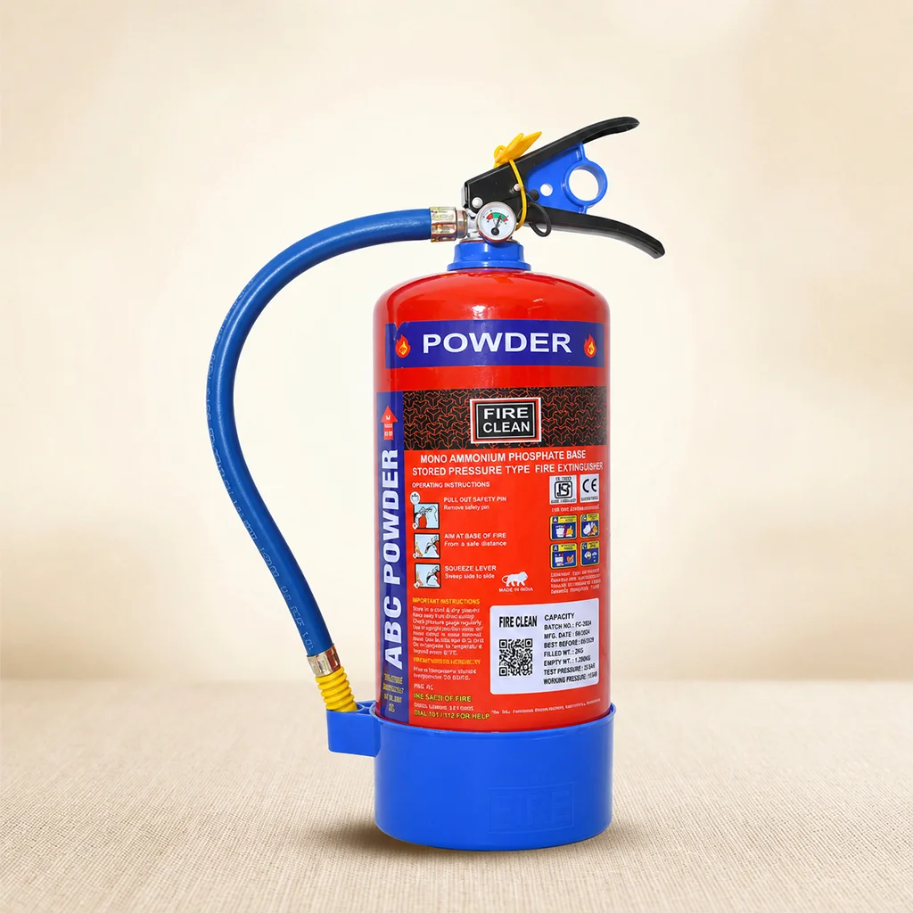 ABC Dry Chemical Powder Fire Extinguisher