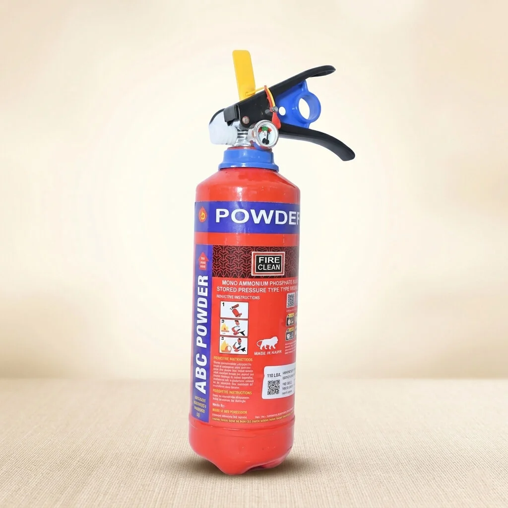 ABC Dry Chemical Powder Fire Extinguisher
