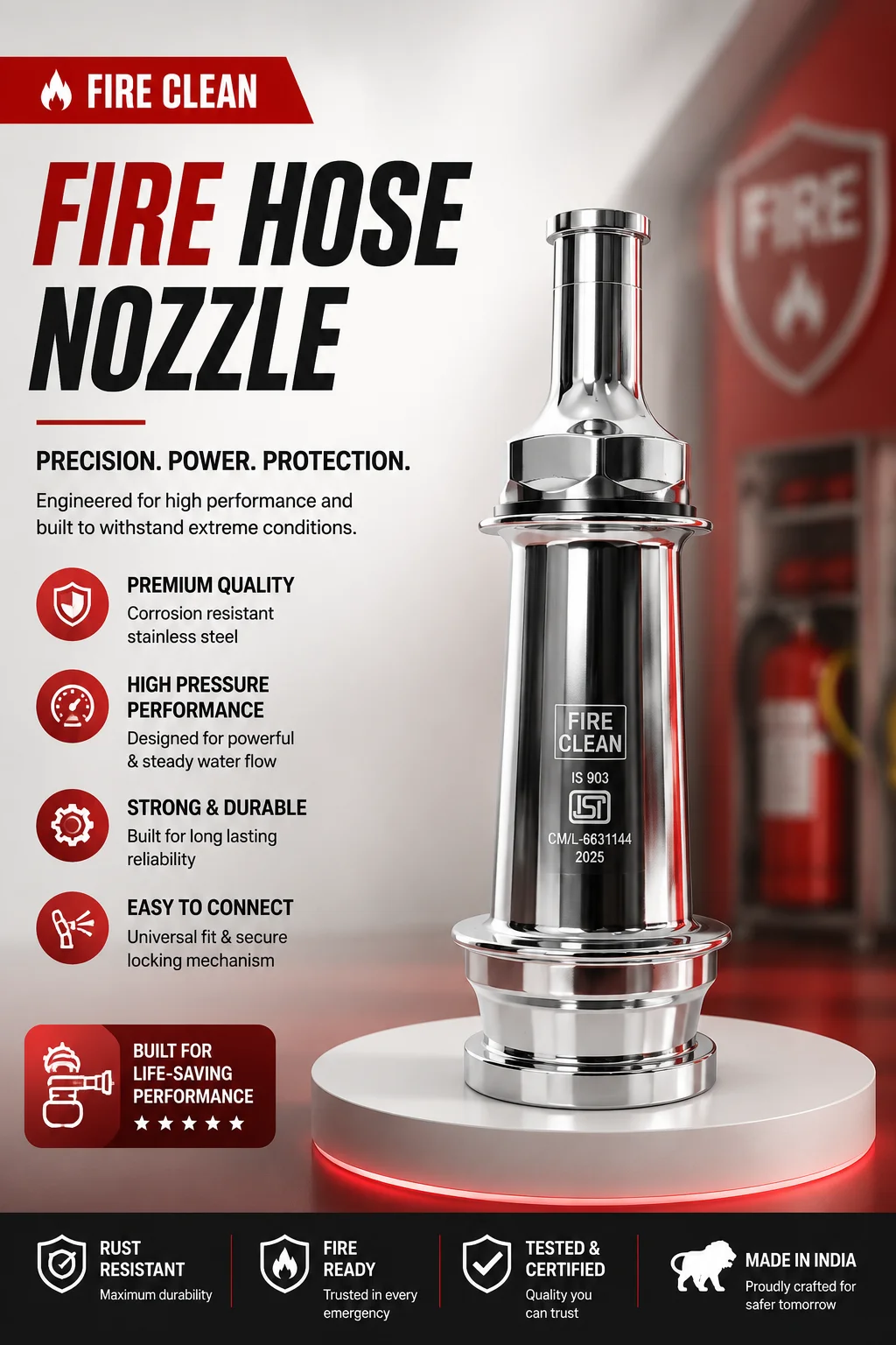 Fire Hose Nozzle