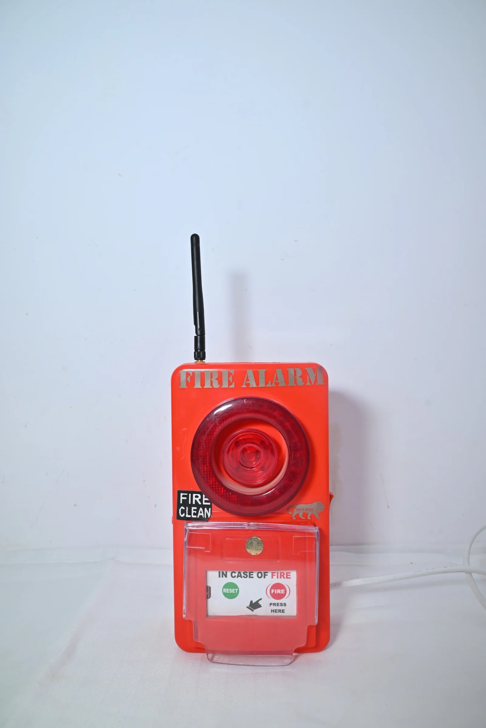 Wireless Manual Call Point with Fire Alarm Hooter & Strobe